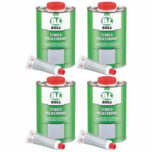 ЗАТВЕРДЖУВАЧ ПОЛІЕСТЕРНОЇ СМОЛИ BOLL 1 КГ