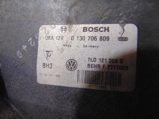 VW TOUAREG 7L 02- 3.0 TDI chladiče ventilátor KPL