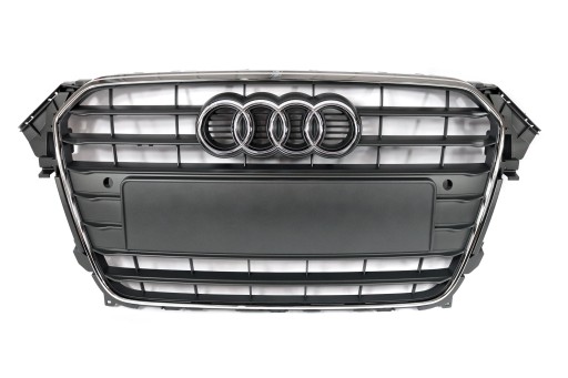 8K0853651F1QP - РЕШЕТКА РАДИАТОРА ПЕРЕДНЯЯ ЧАСТЬ AUDI A4 B8 ДИЛЕР