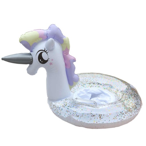 НАДУВНЕ СИДІЛО ДЛЯ БАСЕЙНУ З БЛИСКОВИМ ЄДИНОРОГОМ