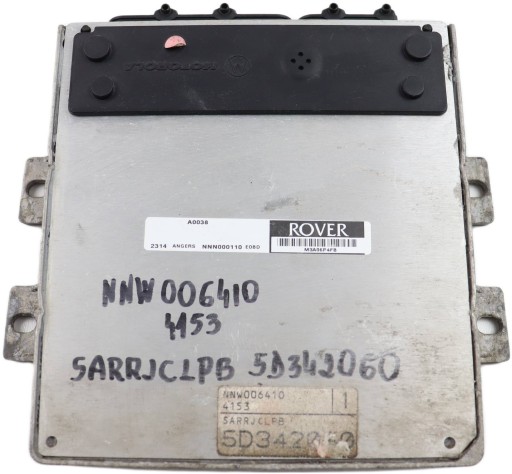 ROVER 75 Computer Bedienteil DES MOTORS 1.8 BENZYN NNW006410 5D342080 M3A06P4FB