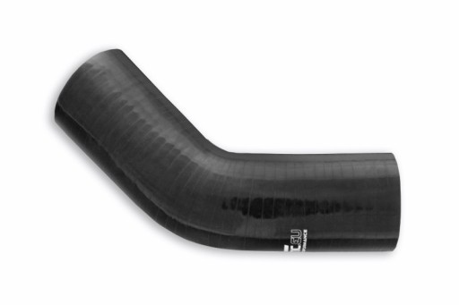 004512700-B - Силиконовый локоть 45' 127mm черный