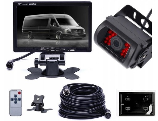 КАМЕРА ЗАДНЬОГО ВИДУ АВТОБУСА SOLO IR 18 LED SOLID