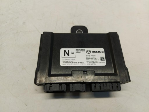 Mazda CX60 PHEV module control unit door right front K31V-675L0-D