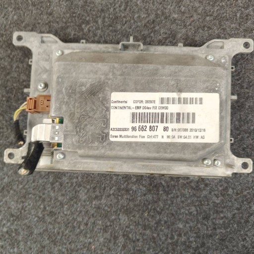 Schermo navigazione Peugeot 508 A2C53333331