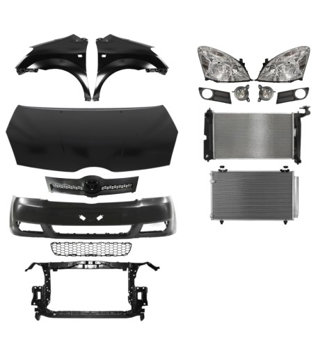 4058 - Toyota Corolla Verso 04-09 Ремень капота и крыла