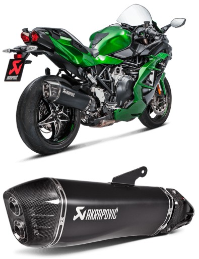 S-K10SO21-HRAABL - Глушник вихлопної труби Akrapovic KAWASAKI H2 1000 SX 18-20
