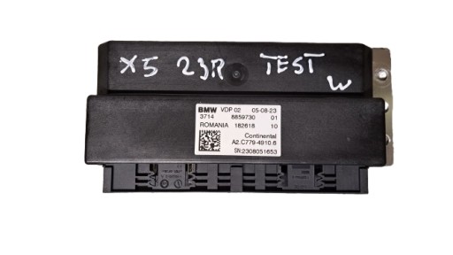 Bmw x5 лифт g05 2023 r 3.0 d lci автоматический модуль подвески vdp 8859730