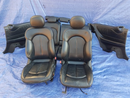 MERCEDES CLK W209 купе накачані шкіряні сидіння