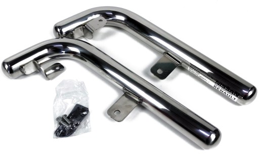 8201708237 - Трубы хром Navara D23 Аляскинский новый OE трубы