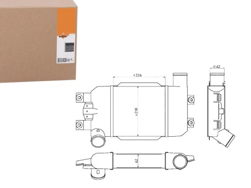NRF/30383/ZAPS - ІНТЕРКУЛЕР NRF NISSAN PATROL GR V 3.0D 05.00-