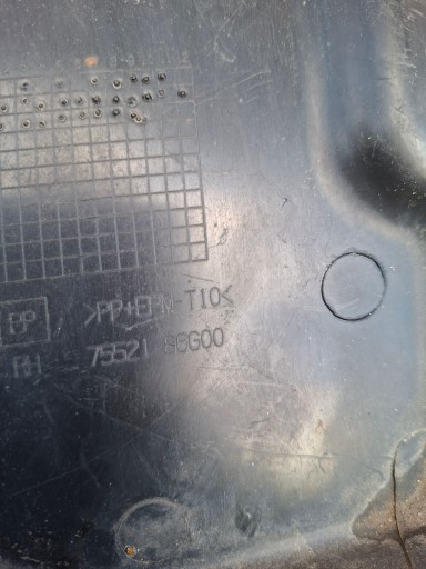 mudguard rear part rear. right SUZUKI IGNIS 7552186G00