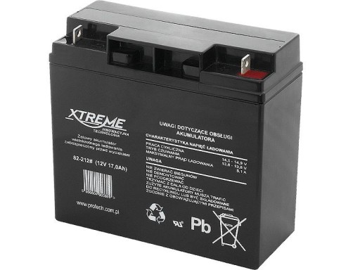 2 × батареї xtreme 12v 17ah