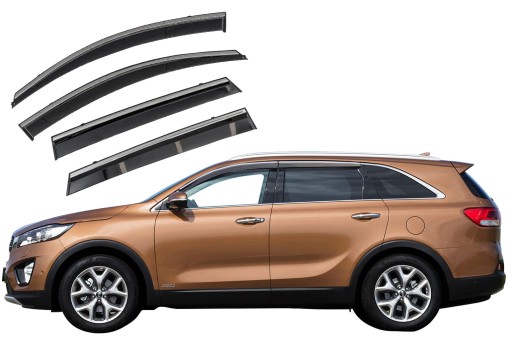 KIA SORENTO III 15-20 ОБТІЧНИКИ СКЛА