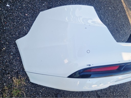 FORD MONDEO MK5 HB 5D bumper rear part TYLNI white colour FD
