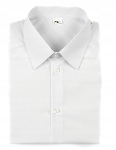 Дитяча сорочка Saba 158 р. довгий рукав біла