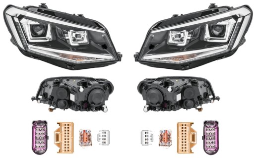 SS95U2092H 95U2102H - ЛАМПА ФАРА VW CADDY III 15- XENON HELLA L+R