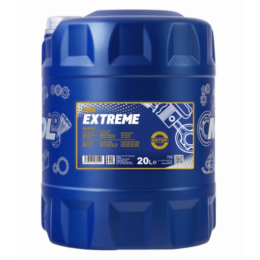 Mannol Extreme 5W40 20L ACEA A3/B4 — синтетическое масло