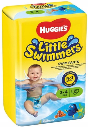 Плавки Huggies 7-15 кг 12 шт