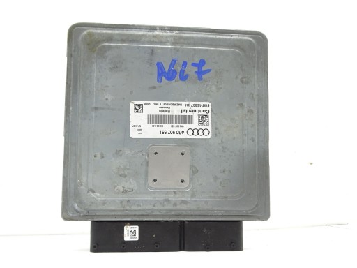 computer control unit of the engine ECU AUDI A6 C7 A7 4G 3.0 TFSI 4G0907551