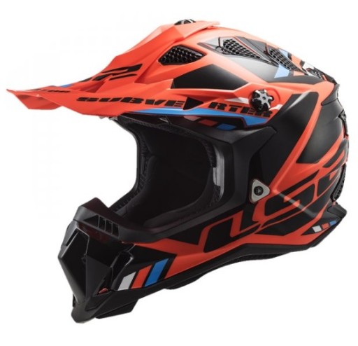 ШЛЕМ LS2 MX700 SUBVERTER EVO STOMP ОРАНЖЕВОГО РАЗМЕРА. М