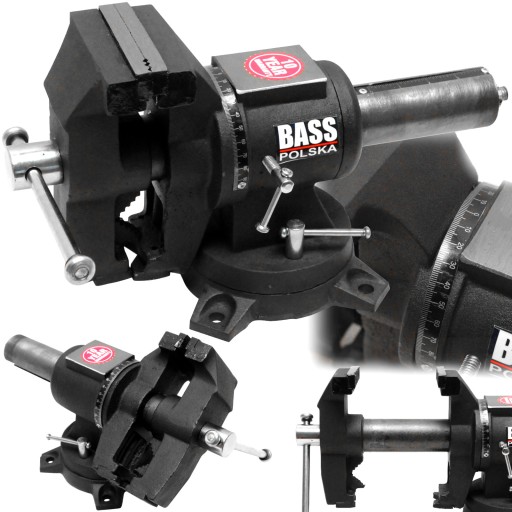 Бас поворотный тиски трубы многофункциональный 100 мм 4