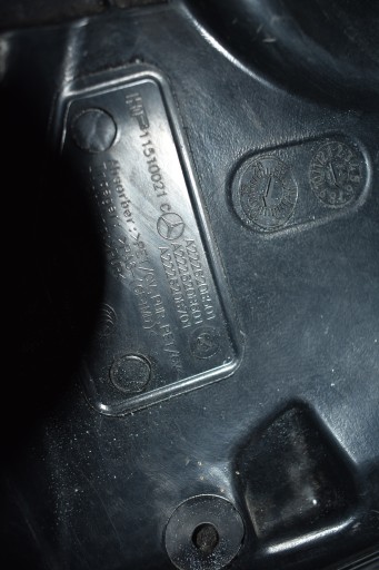 IDEALNA Blende Abdeckung wärmblech MERCEDES W222 1 9