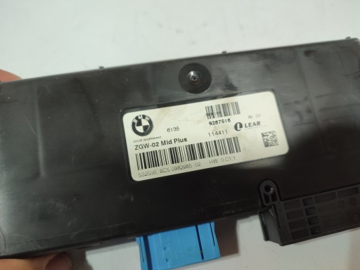 BMW F13 F10 F11 module control unit ZGW 9267518