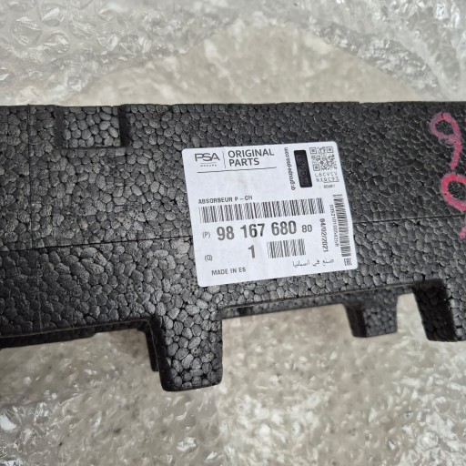 CITROEN BERLINGO III 3 18-> PIANKA ABSORBER Pare choc Avant