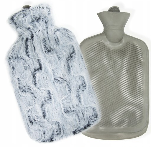 Гумова грілка Tragar відтінки сірого 2л