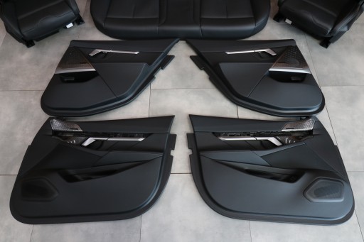 BMW M5 G90 M-POWER Interne Sièges PAMIEC BOWERS&WILKINS MERINO Noir