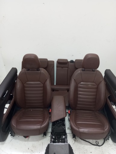 upholstery leather seats ALFA ROMEO STELVIO BRAZOWE
