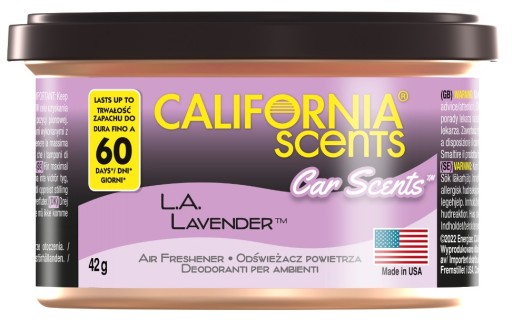Аромат California Scents Car LAVENDER