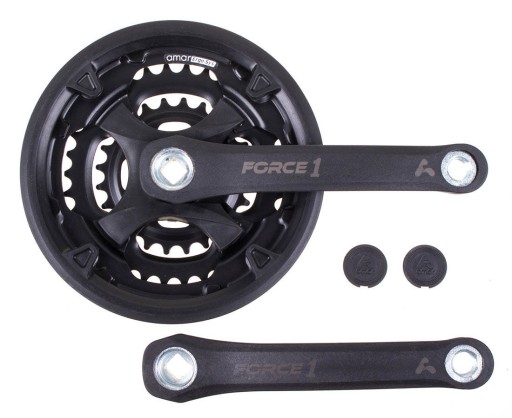 Кривошип Amar Сталевий шатун Force 42 зуба 170 мм