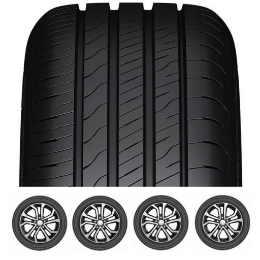 4X літні шини 215 / 55r17 Goodyear EfficientGrip