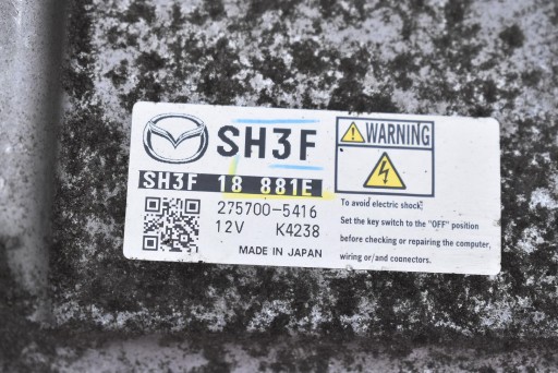 Centralina computer Motore SH3F18881E MAZDA CX-5 1 e 2.2 SKYACTIV-D 150 KM