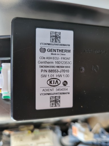 module ECU control unit GRZANIA seat right front KIA CEED III LIFT OE