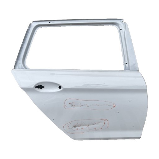 BMW 5 G31 TOURING KOMBI 2017- door rear part right rear. 7408196