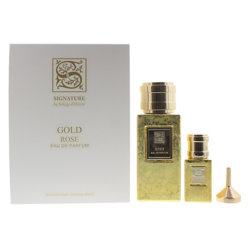 signature by sillage d'orient gold rose woda perfumowana 100 ml   