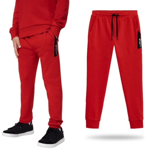 4F 164 Спортивні штани червоні