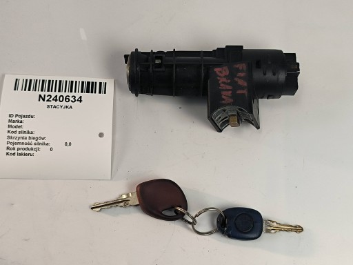 ignition 06670 FIAT SEICENTO
