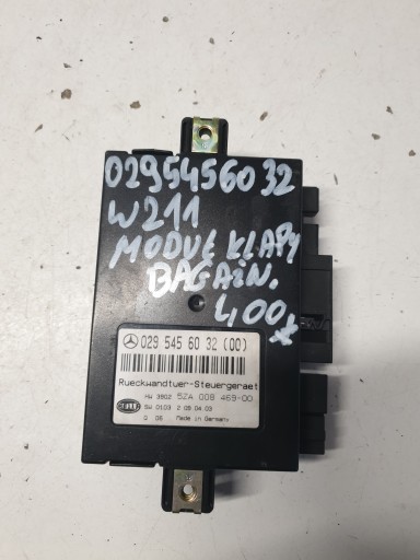 Модуль кришки багажника MERCEDES W211 0295456032