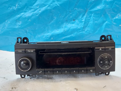 RADIO EKRAN MERCEDES W169 A KLASA A1698200486