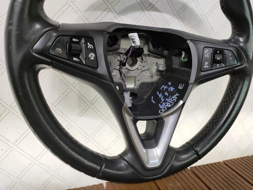 OPEL CORSA E 14-19 lenkrad SKORZANA MULTIFUNKCYJNA Leder OE