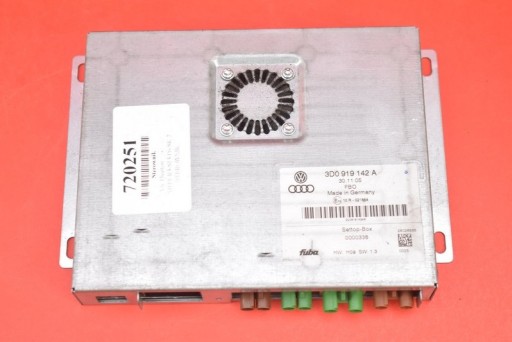 Модуль контролера тв тюнер 3d0919142a vw phaeton 02-08