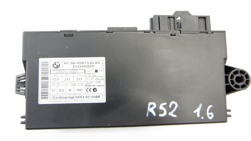 Модуль контроллера mini cooper r57 cas3 9287535