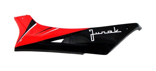 T46633 - JUNAK 609 ЗАХИСТ ПОРОГА РАМИ ЛІВИЙ ЧОРНИЙ І ЧЕРВОНИЙ