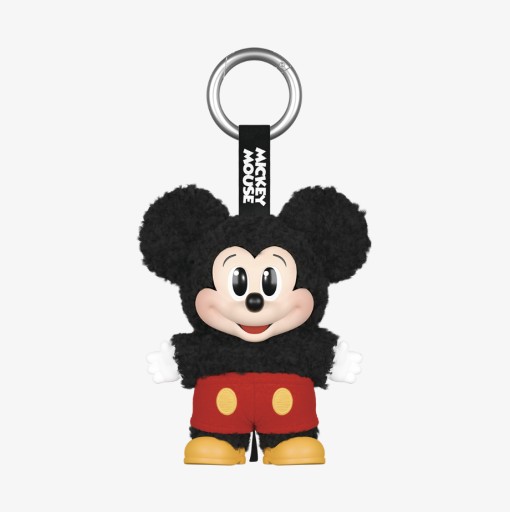 Original Pop Mart Mickey Family Cute Together Keychain Figures
