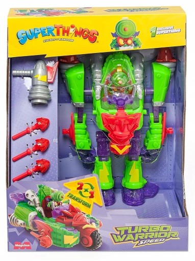 Zings Things Zestaw Robot Turbo Warrior Speed Transformujący