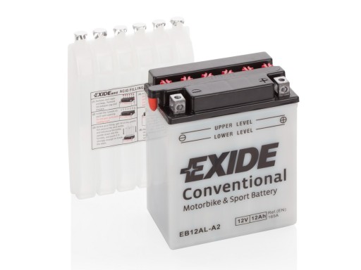 YB12AL-A2 - Акумулятор для мотоцикла 12 Ач Exide EB12AL-A2